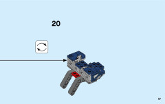 LEGO 76123 instructions page 17 – build guide