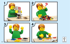 LEGO 76123 instructions page 2 – build guide