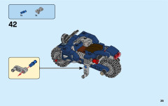 LEGO 76123 instructions page 35 – build guide