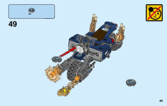 LEGO 76123 instructions page 45 – build guide