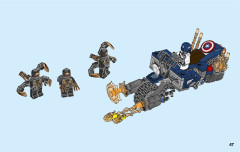 LEGO 76123 instructions page 47 – build guide