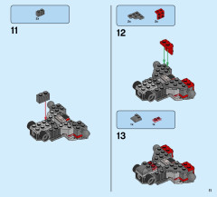 LEGO 76124 instructions page 11 – build guide