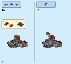 LEGO 76124 instructions page 12 – build guide