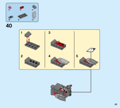LEGO 76124 instructions page 23 – build guide