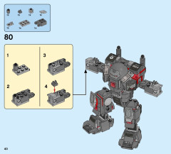 LEGO 76124 instructions page 40 – build guide