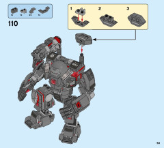 LEGO 76124 instructions page 53 – build guide