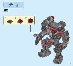 LEGO 76124 instructions page 55 – build guide