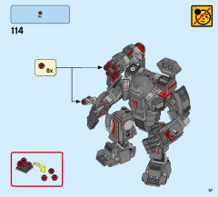 LEGO 76124 instructions page 57 – build guide