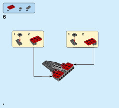 LEGO 76124 instructions page 8 – build guide