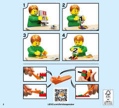 LEGO 76125 instructions page 2 – build guide