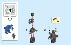 LEGO 76125 instructions page 2 – build guide