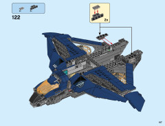 LEGO 76126 instructions page 107 – build guide