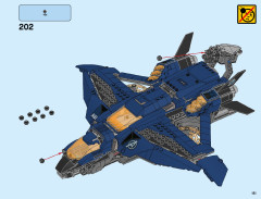 LEGO 76126 instructions page 151 – build guide