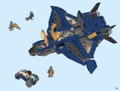 LEGO 76126 instructions page 153 – build guide