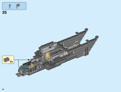 LEGO 76126 instructions page 38 – build guide