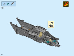 LEGO 76126 instructions page 44 – build guide