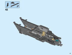 LEGO 76126 instructions page 45 – build guide