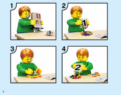 LEGO 76127 instructions page 2 – build guide