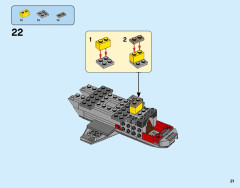 LEGO 76127 instructions page 21 – build guide