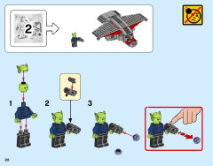LEGO 76127 instructions page 28 – build guide