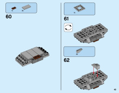 LEGO 76127 instructions page 43 – build guide