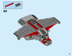 LEGO 76127 instructions page 45 – build guide
