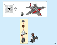 LEGO 76127 instructions page 49 – build guide