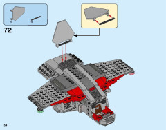 LEGO 76127 instructions page 54 – build guide