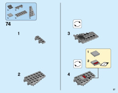LEGO 76127 instructions page 57 – build guide