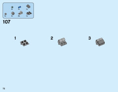 LEGO 76127 instructions page 72 – build guide