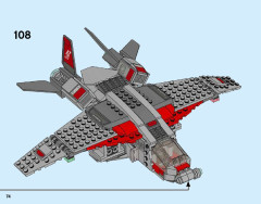 LEGO 76127 instructions page 74 – build guide