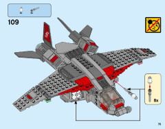LEGO 76127 instructions page 75 – build guide