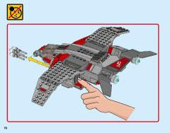 LEGO 76127 instructions page 76 – build guide