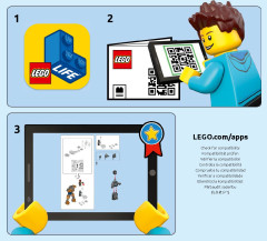 LEGO 76128 instructions page 3 – build guide