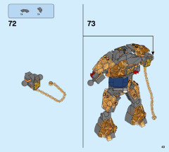 LEGO 76128 instructions page 43 – build guide