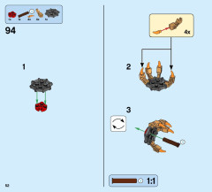 LEGO 76128 instructions page 52 – build guide