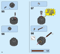 LEGO 76128 instructions page 54 – build guide