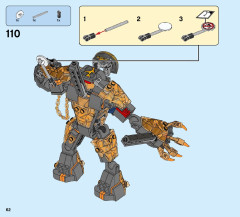 LEGO 76128 instructions page 62 – build guide
