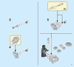 LEGO 76128 instructions page 7 – build guide