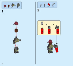 LEGO 76128 instructions page 8 – build guide