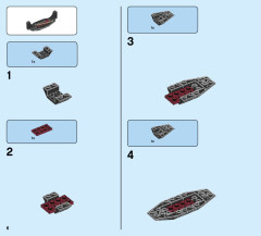 LEGO 76129 instructions page 6 – build guide
