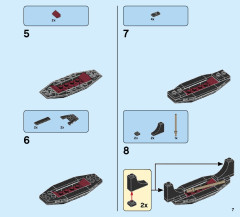 LEGO 76129 instructions page 7 – build guide