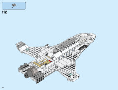 LEGO 76130 instructions page 76 – build guide