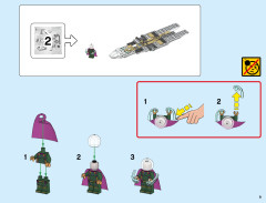 LEGO 76130 instructions page 9 – build guide