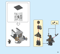 LEGO 76131 instructions page 99 – build guide