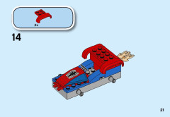 LEGO 76133 instructions page 21 – build guide