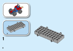 LEGO 76133 instructions page 8 – build guide