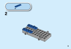 LEGO 76133 instructions page 9 – build guide