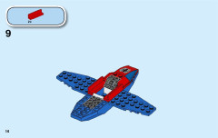 LEGO 76134 instructions page 14 – build guide