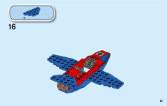 LEGO 76134 instructions page 21 – build guide